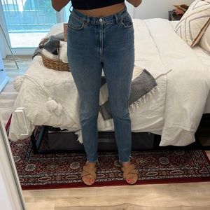 ASOS 28x36 Tall High Waisted Jeans